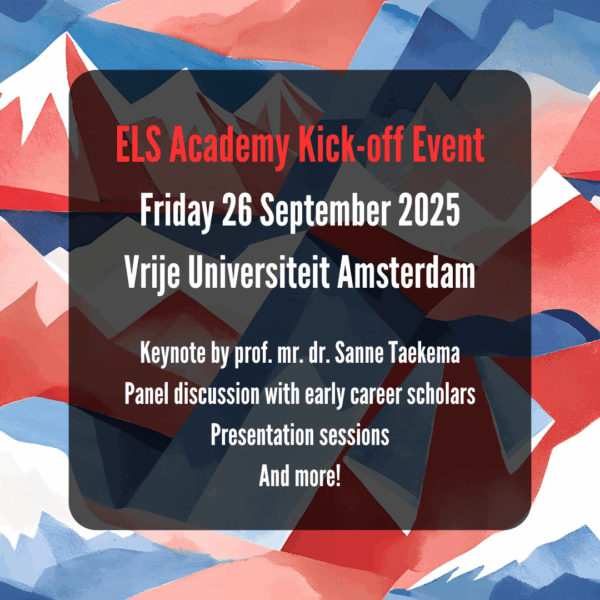 ELS Kick-off Event 2025: The Normative-Empirical Divide in Empirical Legal Research