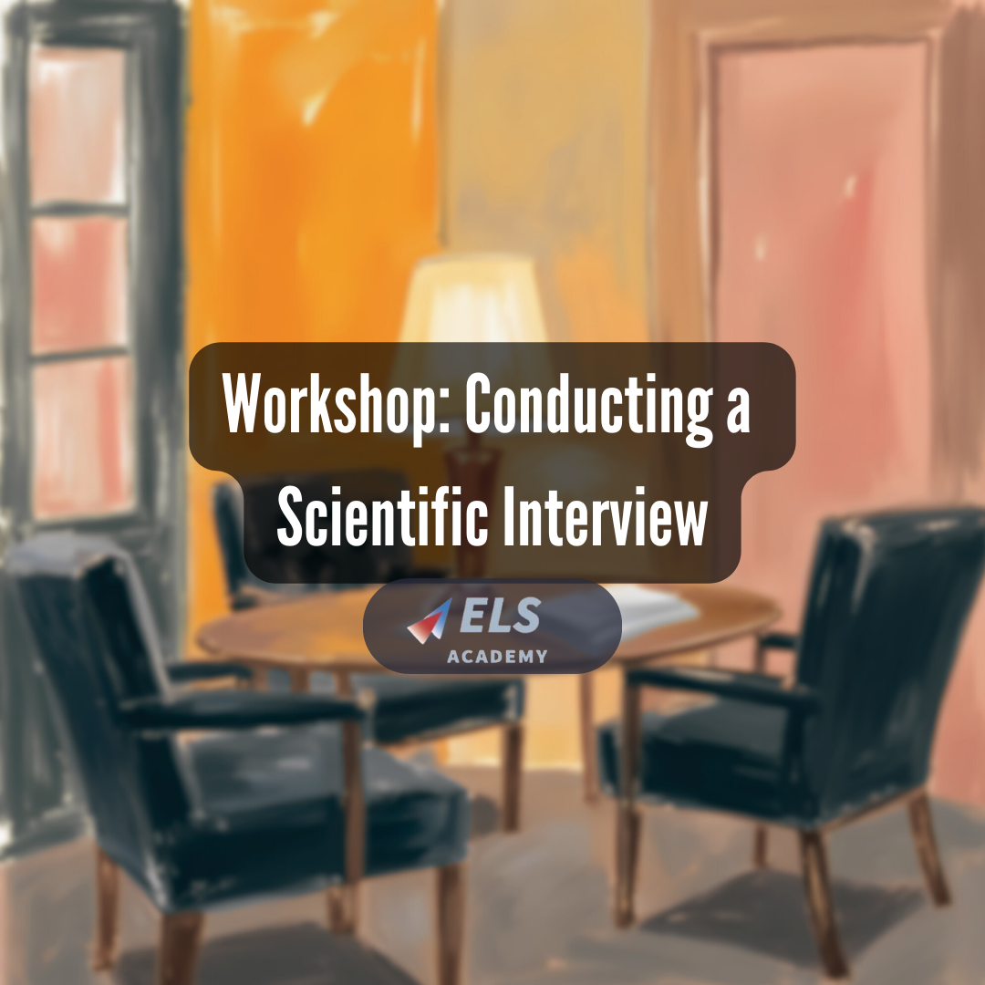 Workshop: Conducting a Scientific Interview