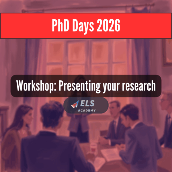 Workshop: Presenting your research