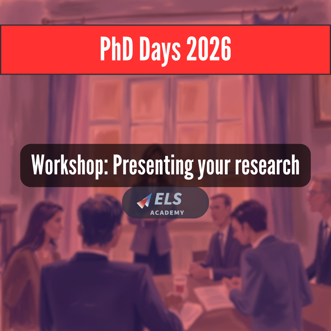 Workshop: Presenting your research