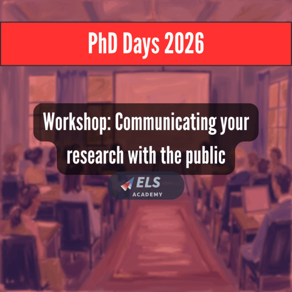 Workshop: Communicating your research with the public