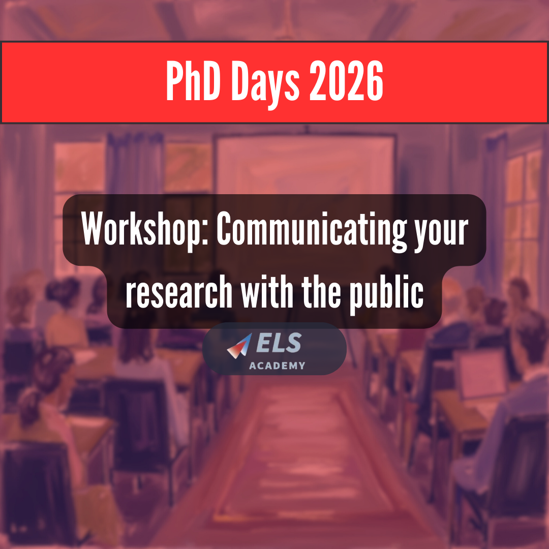 Workshop: Communicating your research with the public