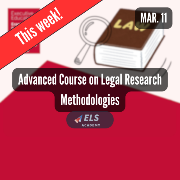 EUR: Advanced Course on Legal Research Methodologies